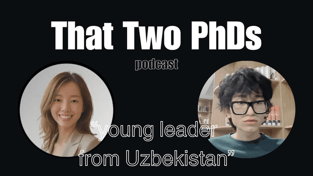 Young Leader From Uzbekistan - That Two PhDs